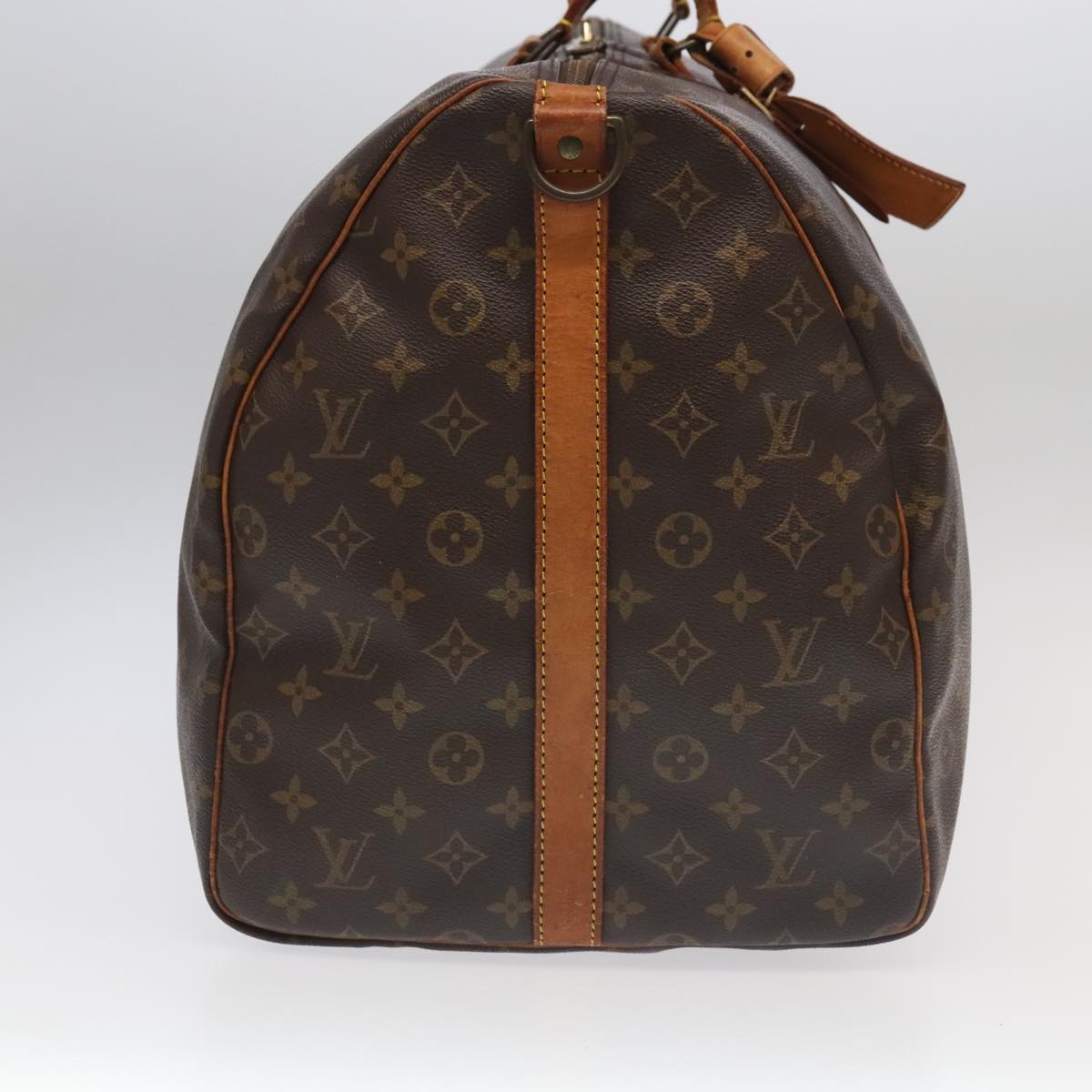 LOUIS VUITTON Monogram Keepall Bandouliere 60 Boston Bag M41412 LV Auth 100636