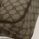 GUCCI GG Supreme Web Sherry Line Shoulder Bag PVC Beige 93 02 049 Auth 100696-16