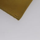 Salvatore Ferragamo Shoulder Bag Suede Yellow Auth 100746-25