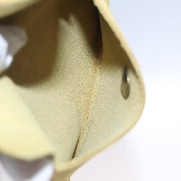 Salvatore Ferragamo Shoulder Bag Suede Yellow Auth 100746