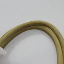 Salvatore Ferragamo Shoulder Bag Suede Yellow Auth 100746-8