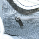 Salvatore Ferragamo Shoulder Bag Enamel White Auth 100748-23