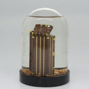 LOUIS VUITTON Wardrobe Trunk Snow Globe 2009 limited year Clear LV Auth 100750M-4