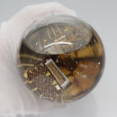 LOUIS VUITTON Wardrobe Trunk Snow Globe 2009 limited year Clear LV Auth 100750M-5