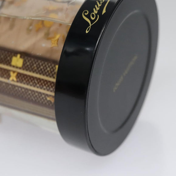 LOUIS VUITTON Wardrobe Trunk Snow Globe 2009 limited year Clear LV Auth 100750M