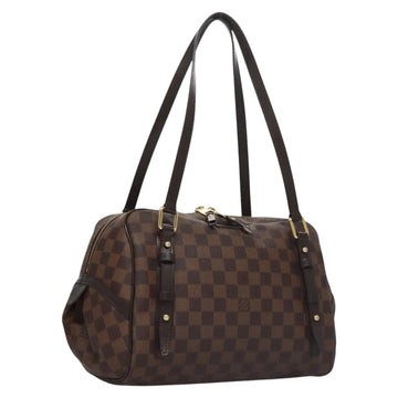 LOUIS VUITTON Damier Ebene Rivington PM Hand Bag N41157 LV Auth 100752SAV
