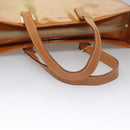 LOUIS VUITTON Monogram Vernis Columbus Tote Bag Beige M91023 LV Auth 100753-8