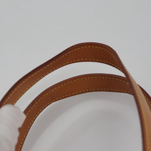 LOUIS VUITTON Monogram Vernis Columbus Tote Bag Beige M91023 LV Auth 100753