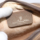 GUCCI GG Supreme Web Sherry Line Shoulder Bag PVC Beige Red Green Auth 100756-18