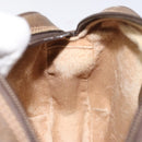 GUCCI GG Supreme Web Sherry Line Shoulder Bag PVC Beige Red Green Auth 100756-20