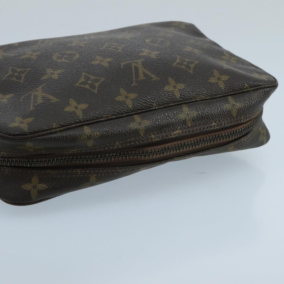 LOUIS VUITTON Monogram Trousse Toilette 23 Clutch Bag M47524 LV Auth 100804