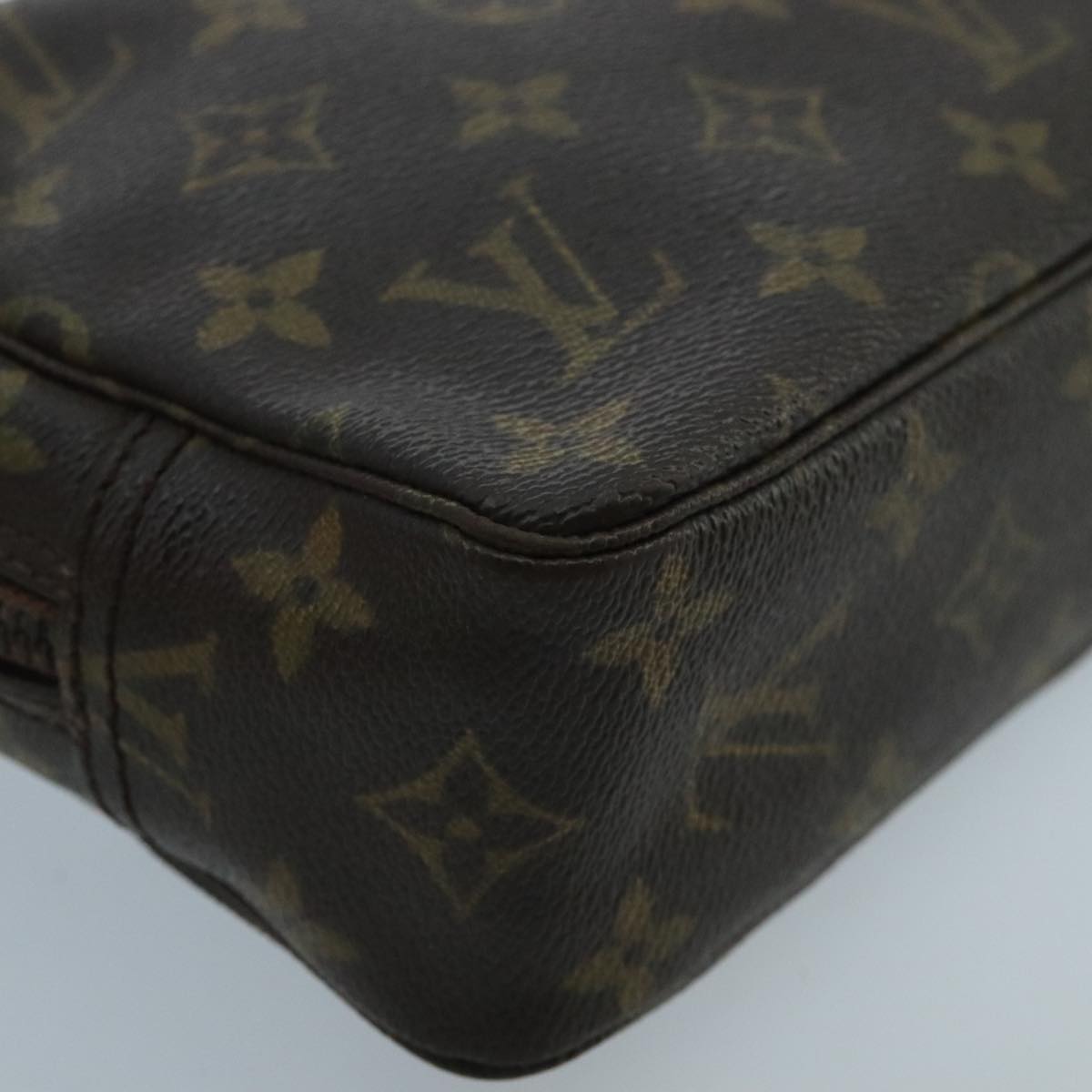 LOUIS VUITTON Monogram Trousse Toilette 23 Clutch Bag M47524 LV Auth 100804