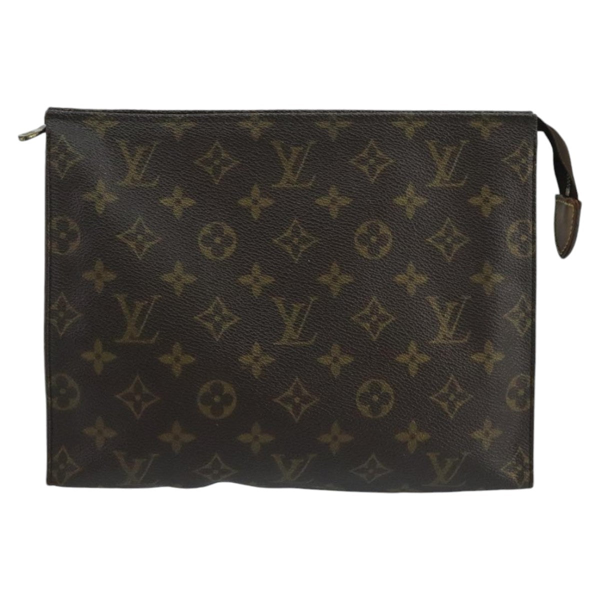 LOUIS VUITTON Monogram Poche Toilette 26 Pouch M47542 LV Auth 100805