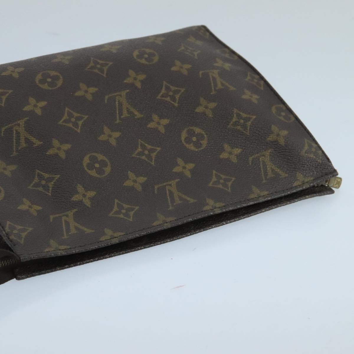 LOUIS VUITTON Monogram Poche Toilette 26 Pouch M47542 LV Auth 100805