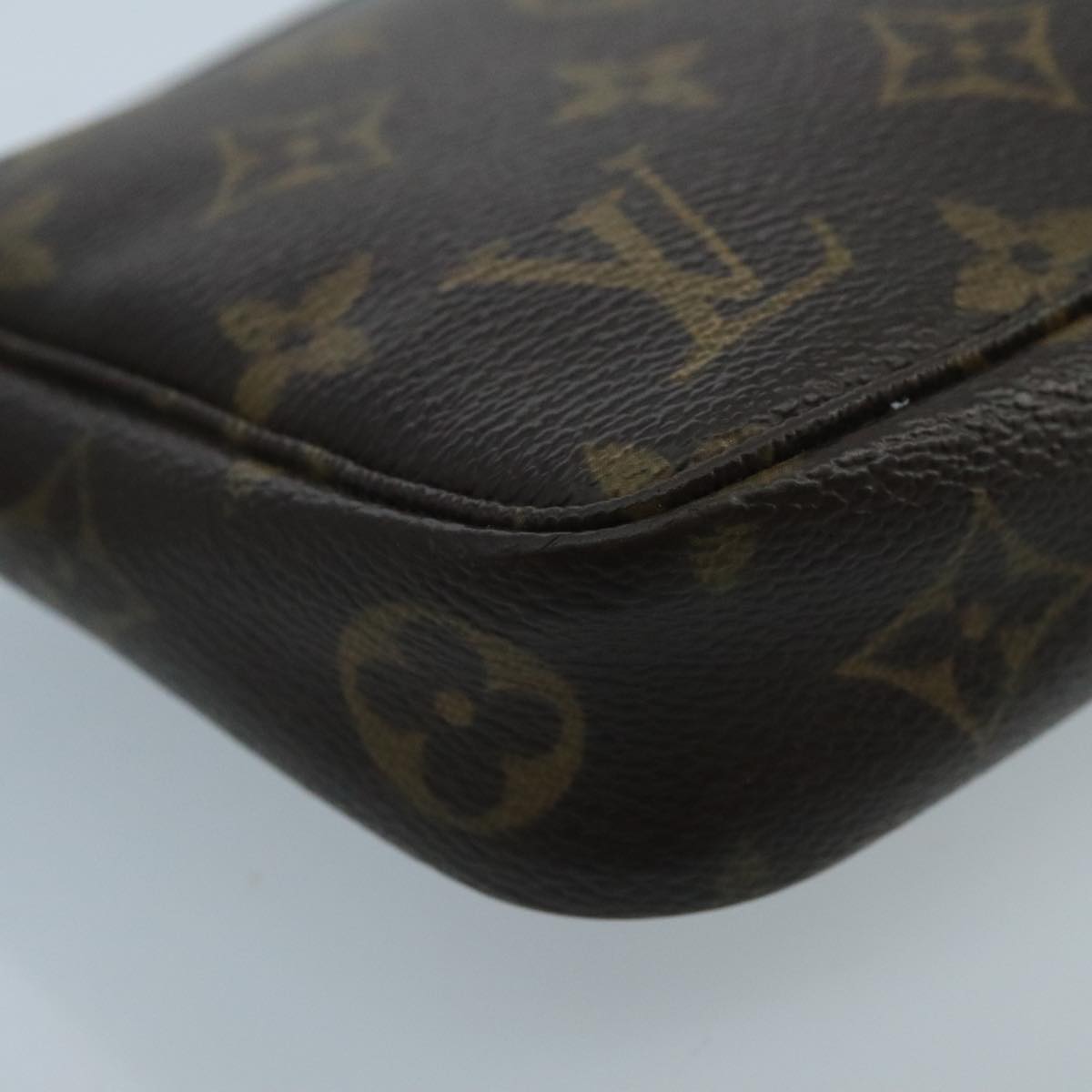 LOUIS VUITTON Monogram Pochette Accessoires Pouch M51980 LV Auth 100807