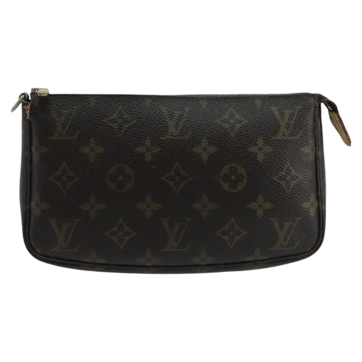 LOUIS VUITTON Monogram Pochette Accessoires Pouch M51980 LV Auth 100807