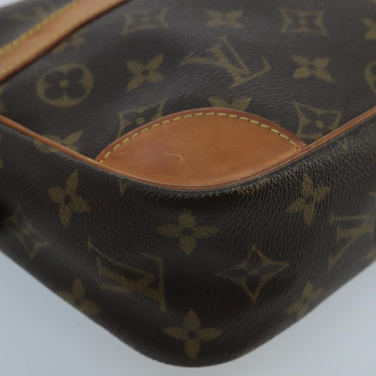 LOUIS VUITTON Monogram Compiegne 28 Clutch Bag M51845 LV Auth 100812