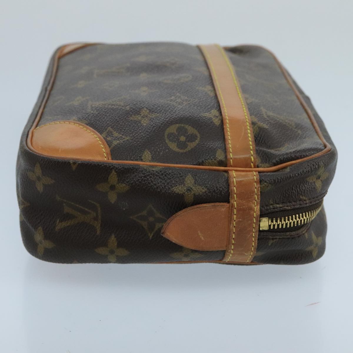 LOUIS VUITTON Monogram Compiegne 28 Clutch Bag M51845 LV Auth 100812