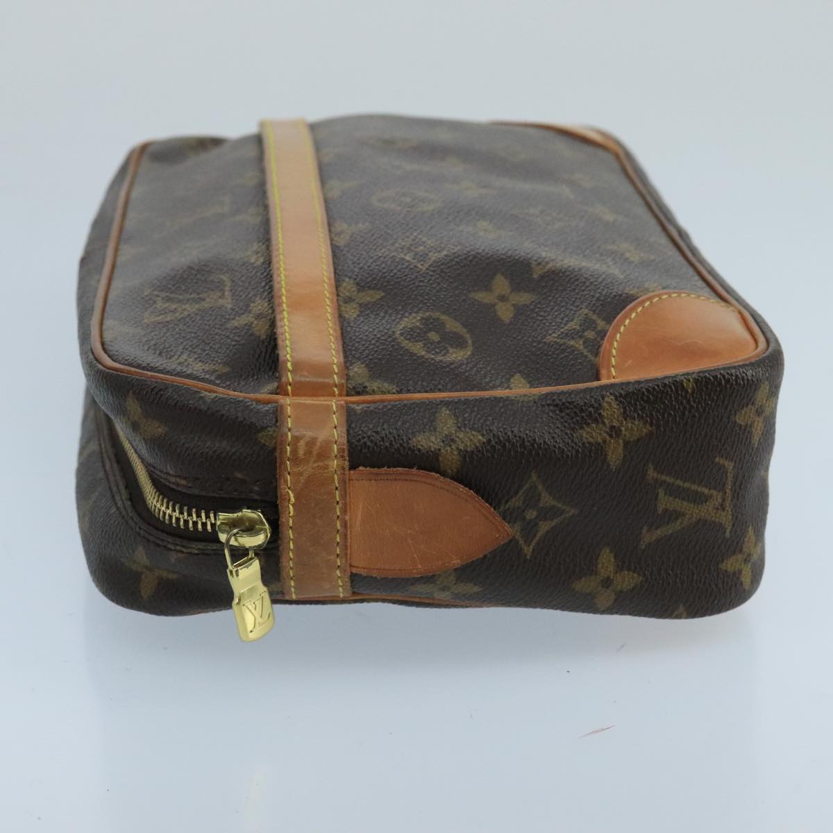 LOUIS VUITTON Monogram Compiegne 28 Clutch Bag M51845 LV Auth 100812