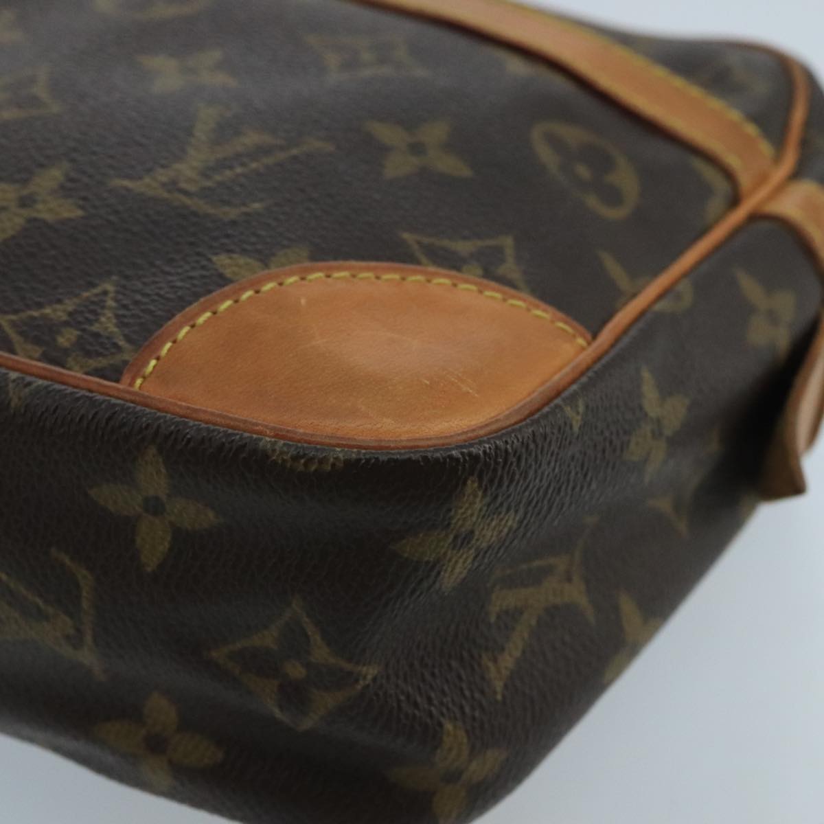 LOUIS VUITTON Monogram Compiegne 28 Clutch Bag M51845 LV Auth 100812