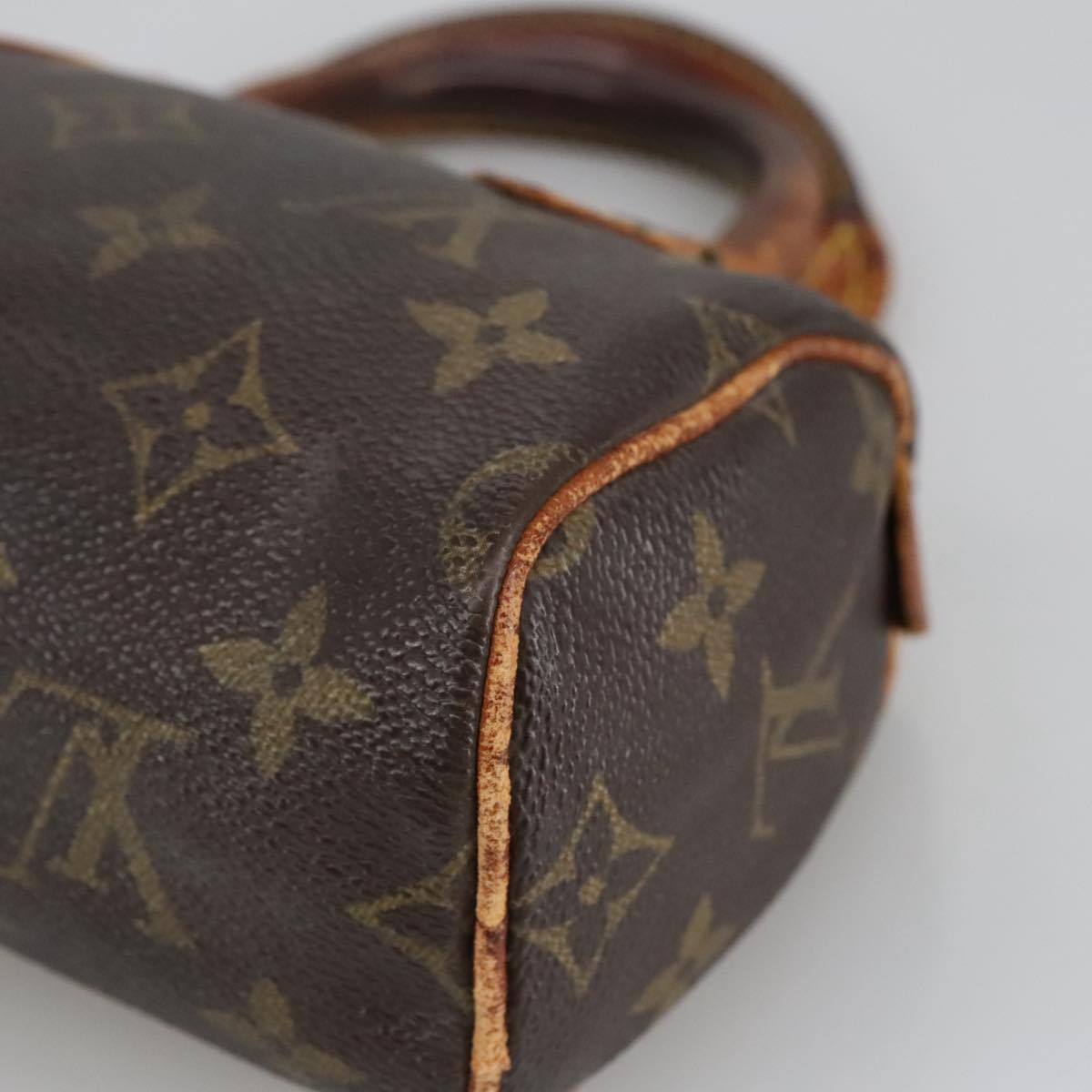 LOUIS VUITTON Monogram Mini Speedy Hand Bag M41534 LV Auth 100815