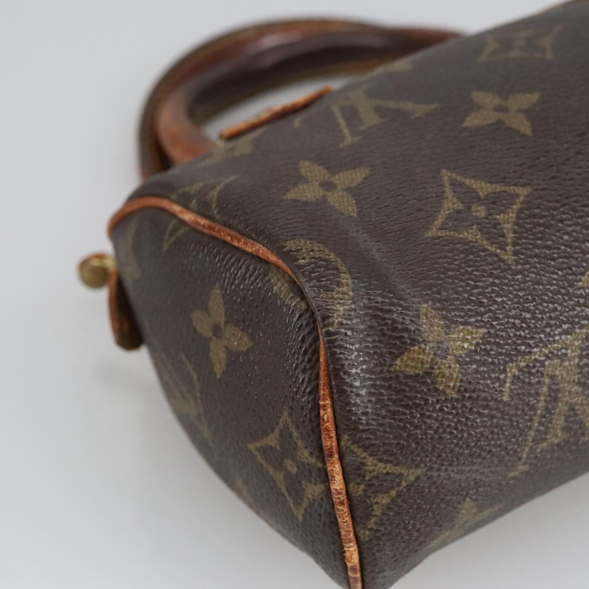 LOUIS VUITTON Monogram Mini Speedy Hand Bag M41534 LV Auth 100815