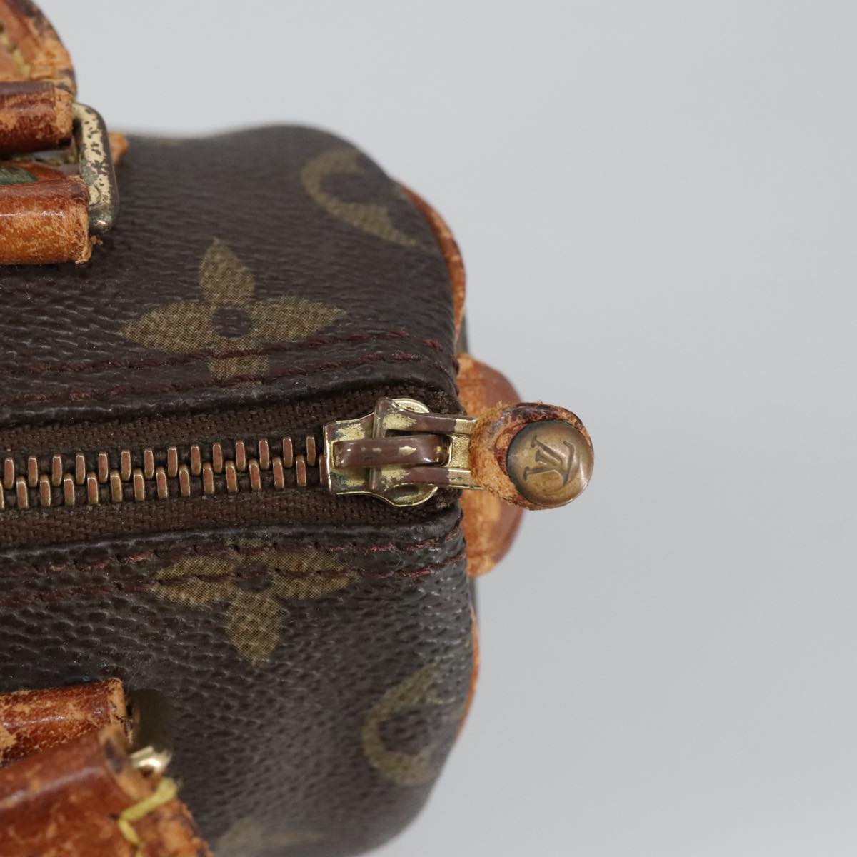 LOUIS VUITTON Monogram Mini Speedy Hand Bag M41534 LV Auth 100815