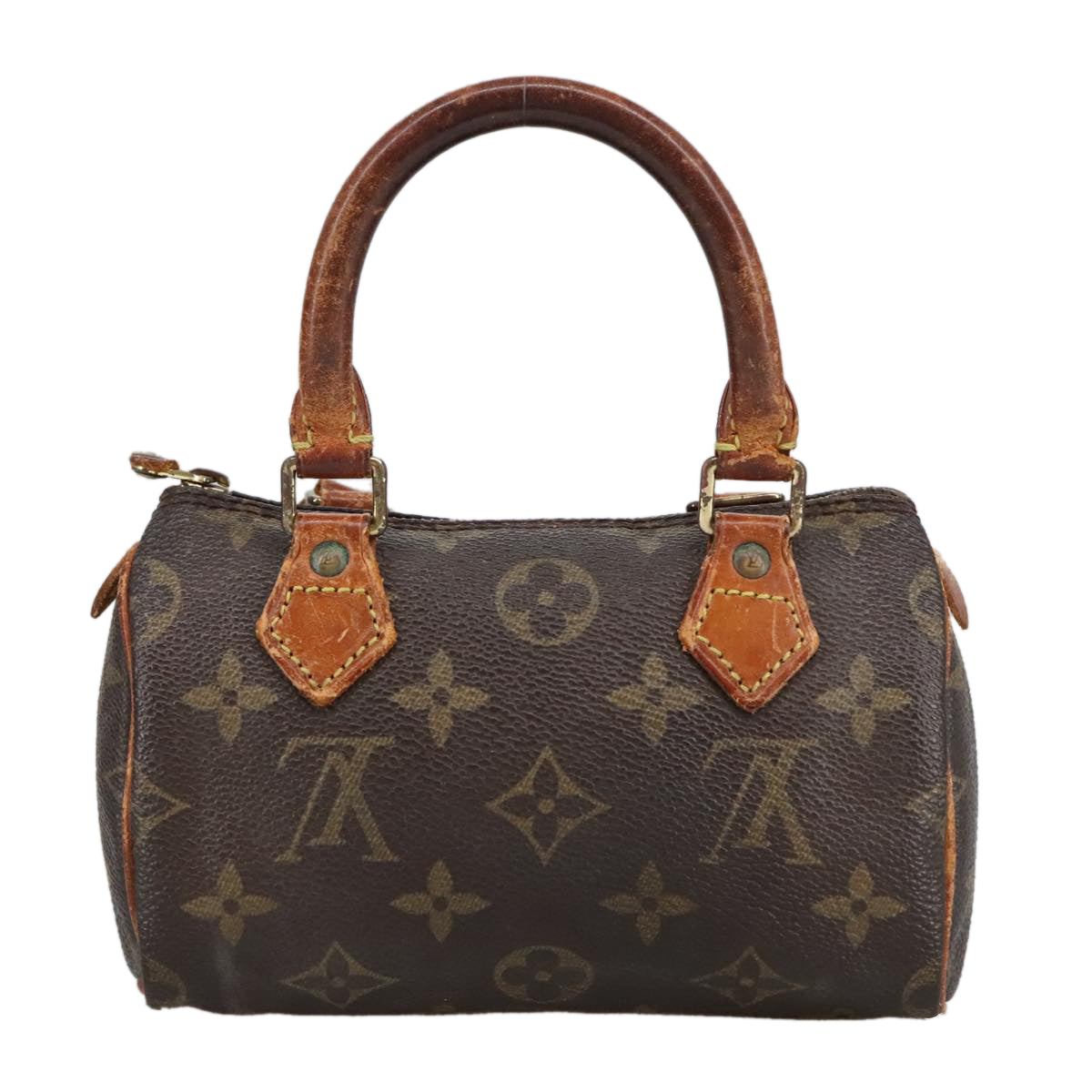 LOUIS VUITTON Monogram Mini Speedy Hand Bag M41534 LV Auth 100815 - 0