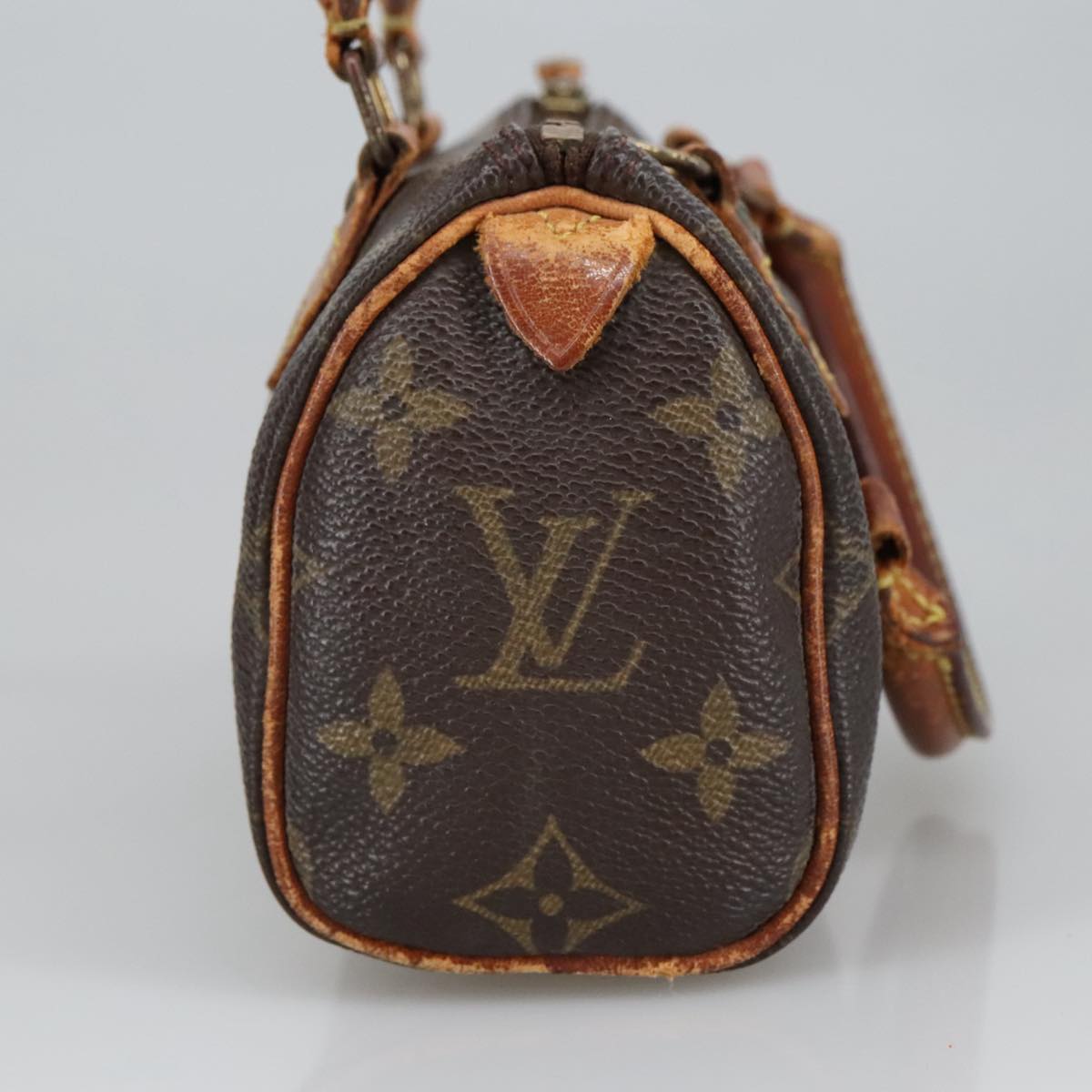 LOUIS VUITTON Monogram Mini Speedy Hand Bag M41534 LV Auth 100815