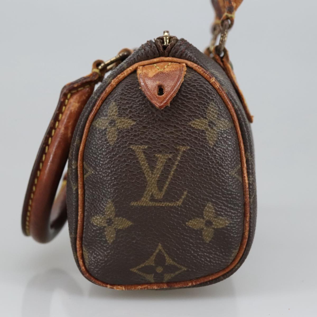 LOUIS VUITTON Monogram Mini Speedy Hand Bag M41534 LV Auth 100815