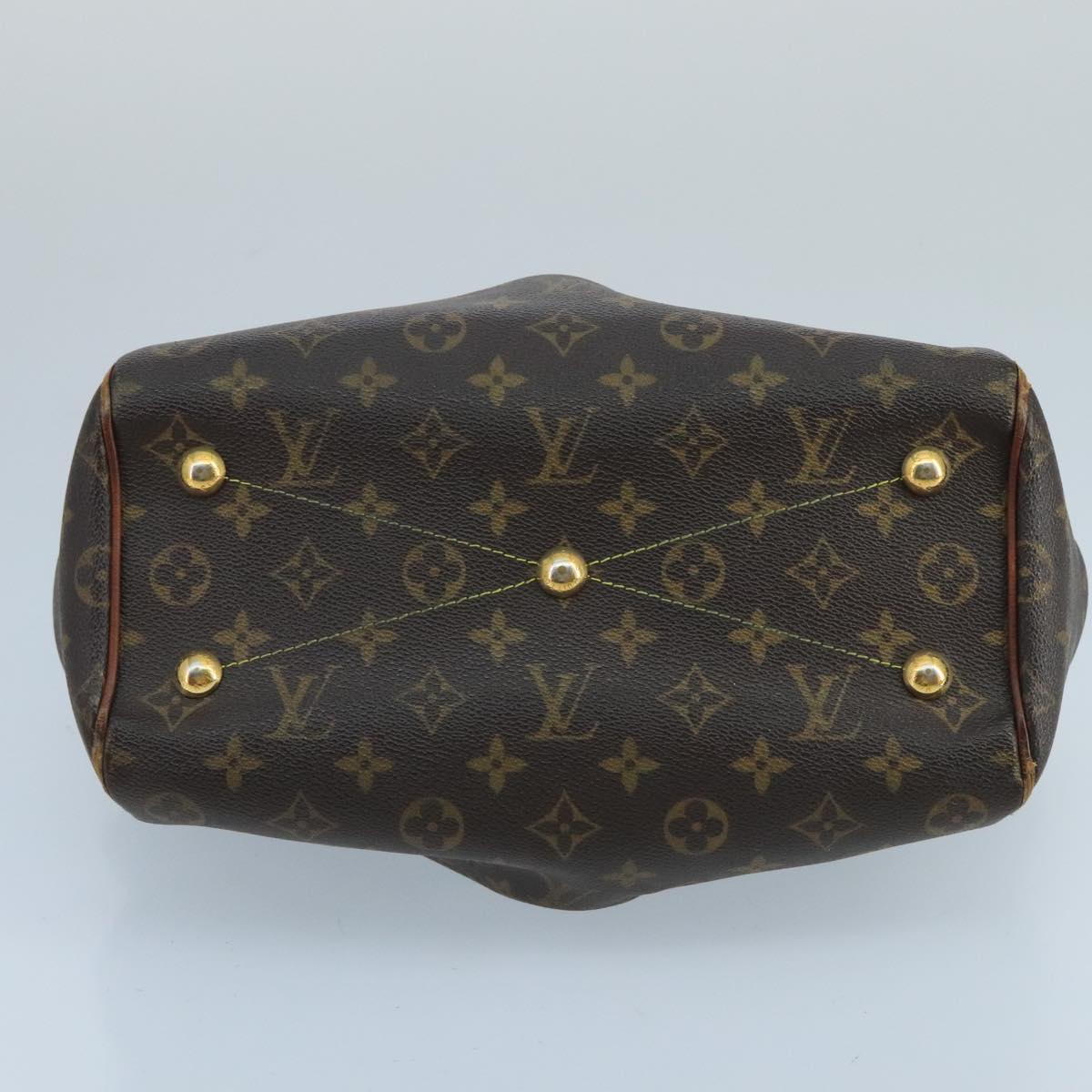 LOUIS VUITTON Monogram Tivoli PM Hand Bag M40143 LV Auth 100816