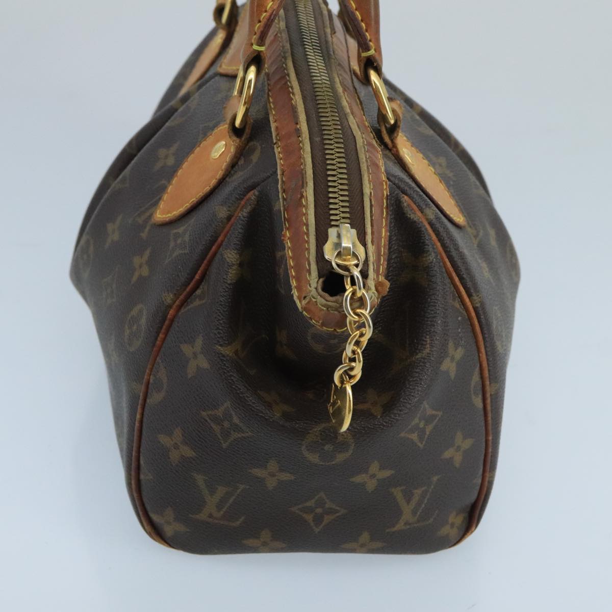 LOUIS VUITTON Monogram Tivoli PM Hand Bag M40143 LV Auth 100816