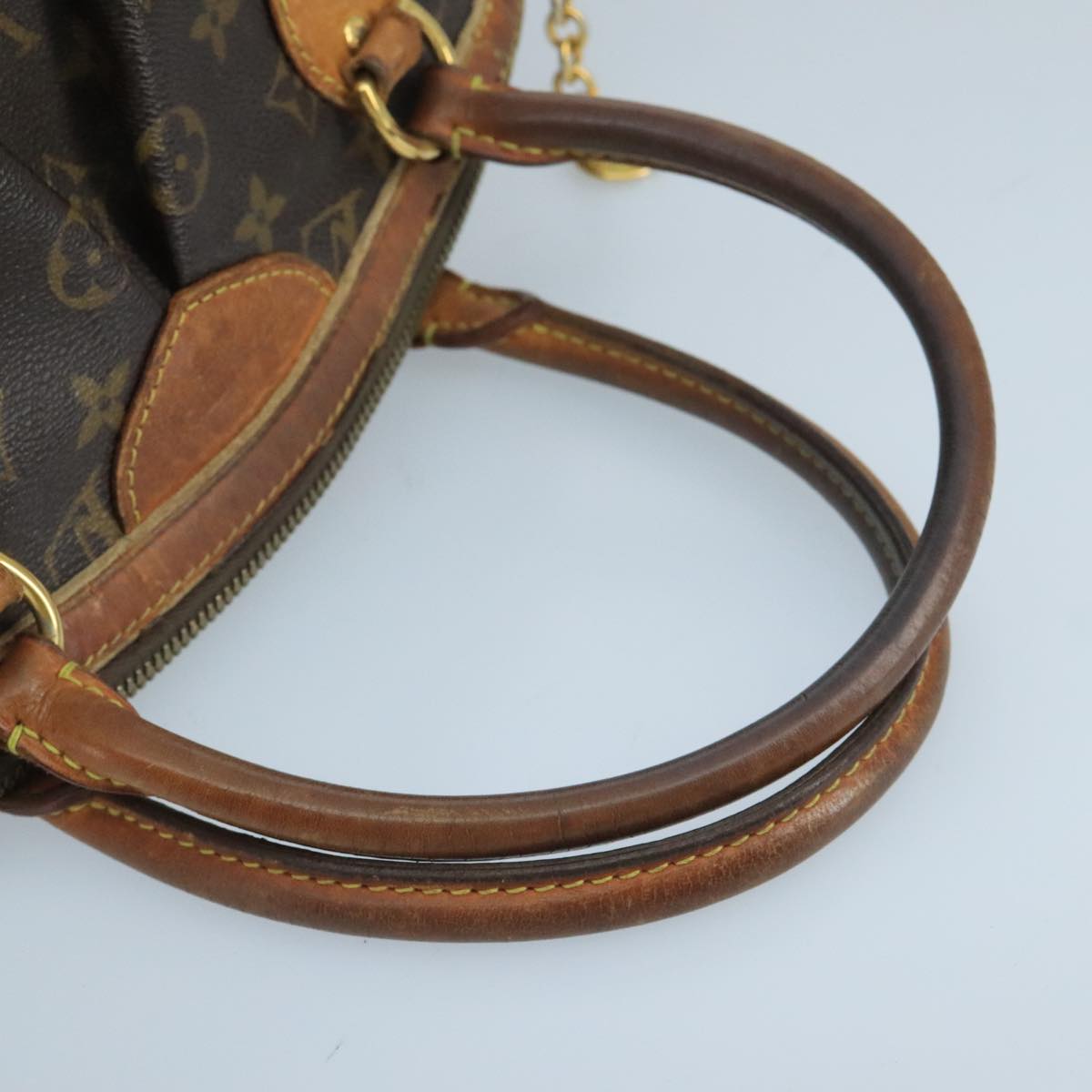 LOUIS VUITTON Monogram Tivoli PM Hand Bag M40143 LV Auth 100816