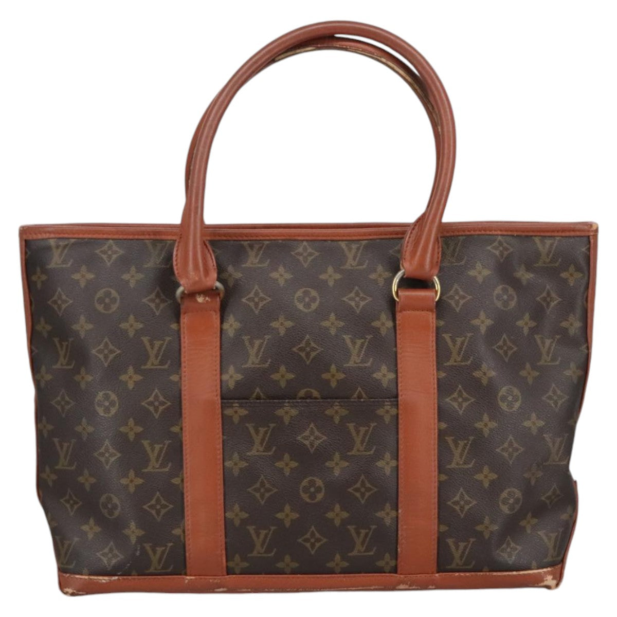 LOUIS VUITTON Monogram Sac Weekend PM Tote Bag M42425 LV Auth 100817 - 0