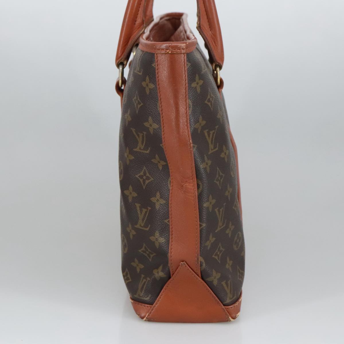 LOUIS VUITTON Monogram Sac Weekend PM Tote Bag M42425 LV Auth 100817