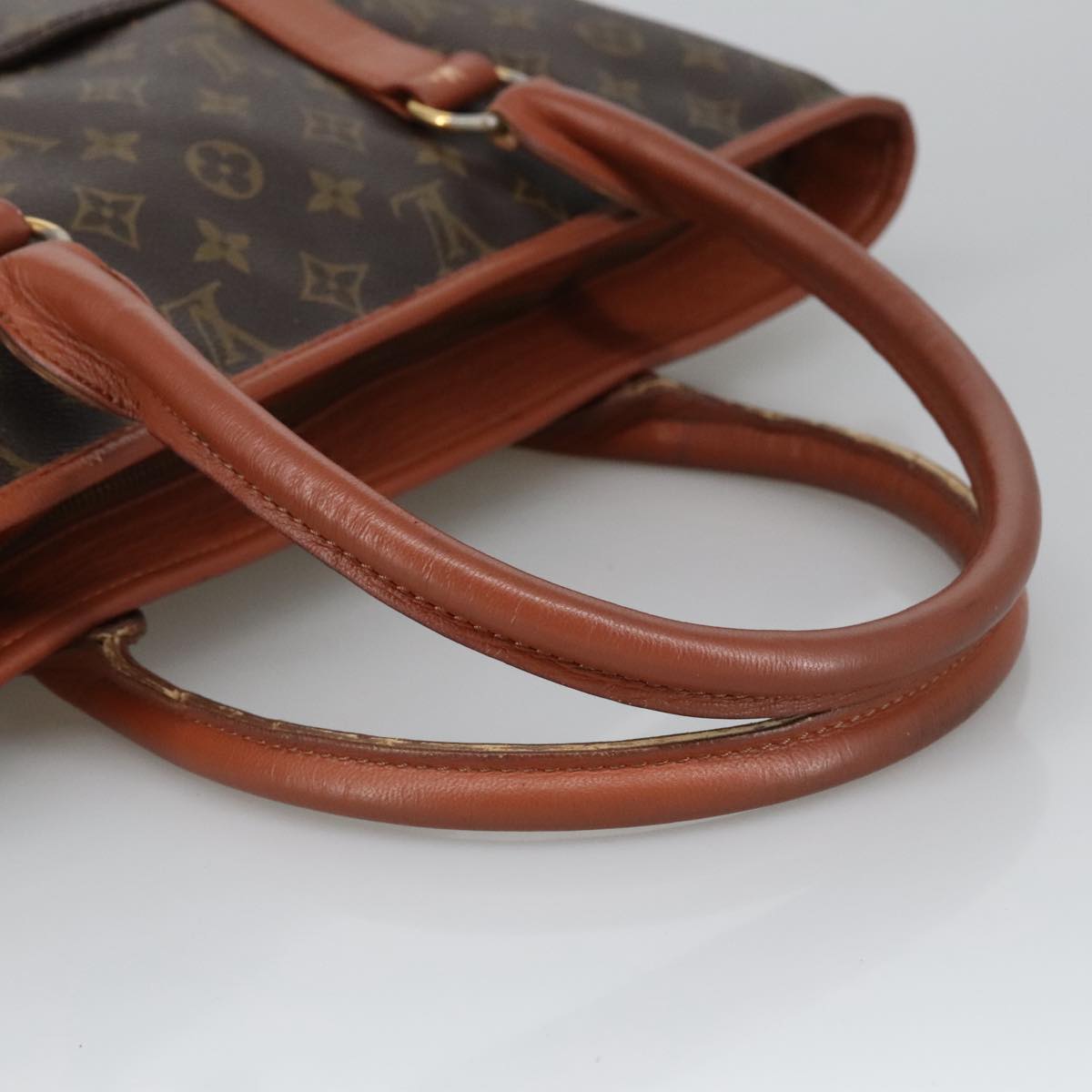 LOUIS VUITTON Monogram Sac Weekend PM Tote Bag M42425 LV Auth 100817