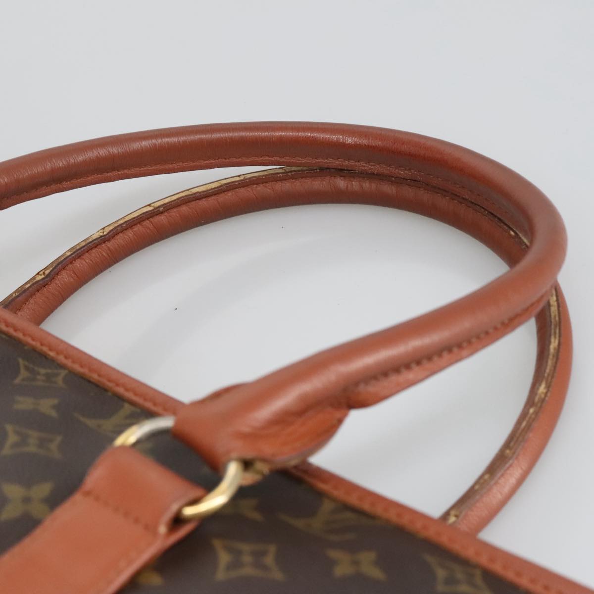 LOUIS VUITTON Monogram Sac Weekend PM Tote Bag M42425 LV Auth 100817