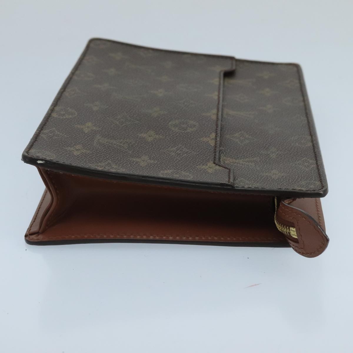 LOUIS VUITTON Monogram Pochette Homme Clutch Bag M51795 LV Auth 100819