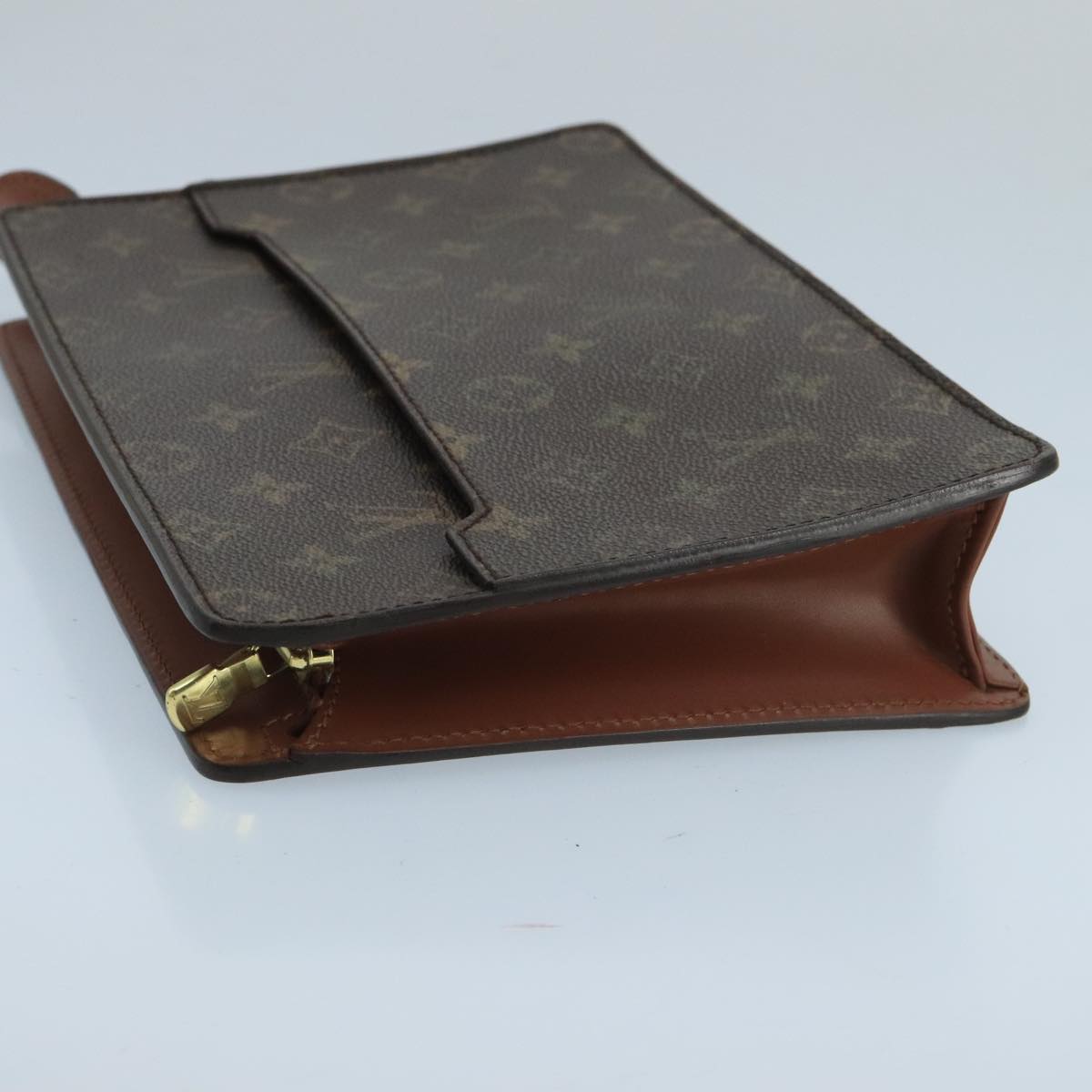 LOUIS VUITTON Monogram Pochette Homme Clutch Bag M51795 LV Auth 100819