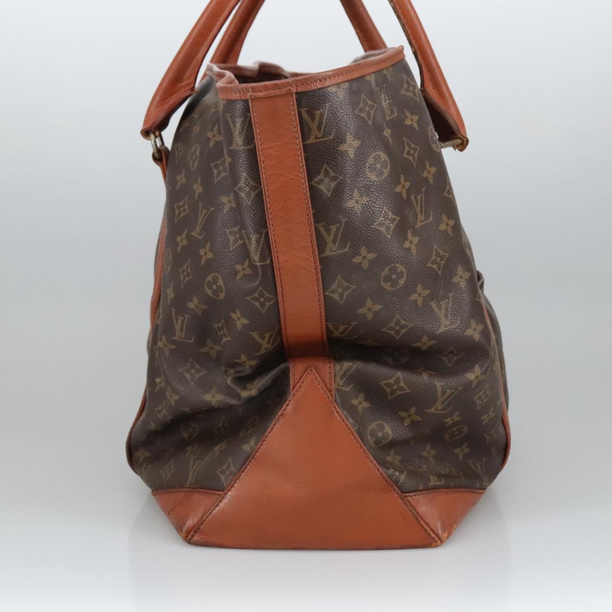 LOUIS VUITTON Monogram Sac Weekend GM Tote Bag M42420 LV Auth 100823