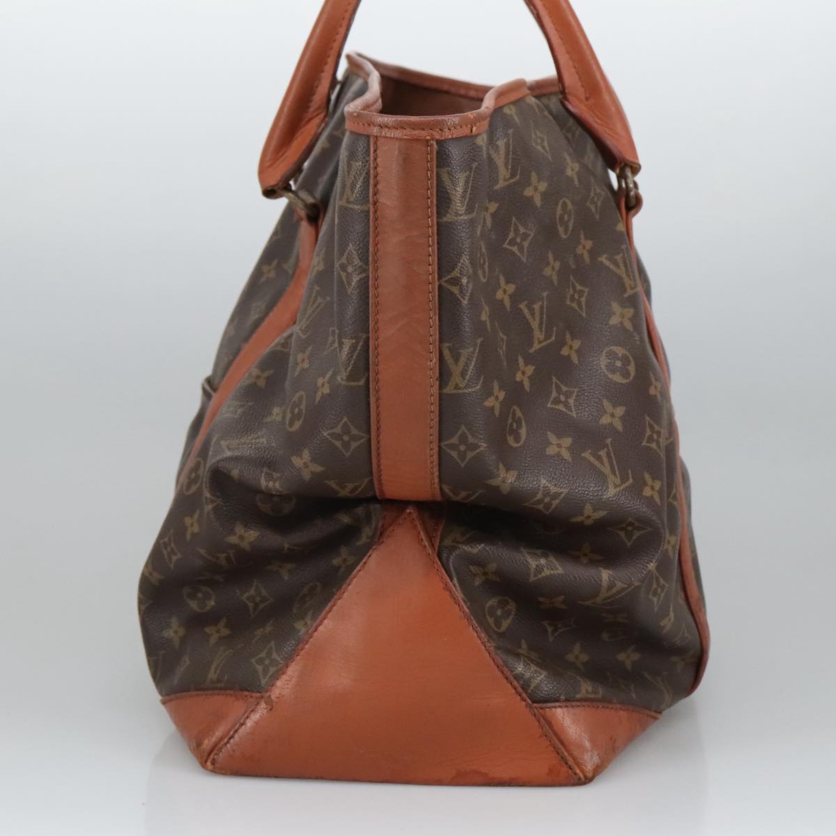 LOUIS VUITTON Monogram Sac Weekend GM Tote Bag M42420 LV Auth 100823