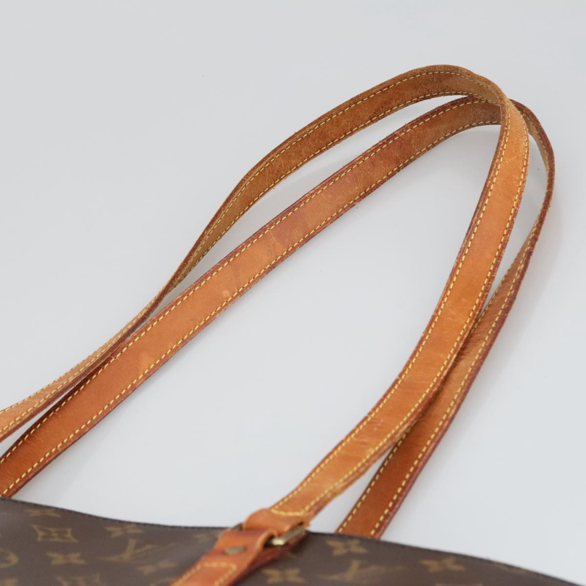 LOUIS VUITTON Monogram Sac Shopping Tote Bag M51108 LV Auth 100831