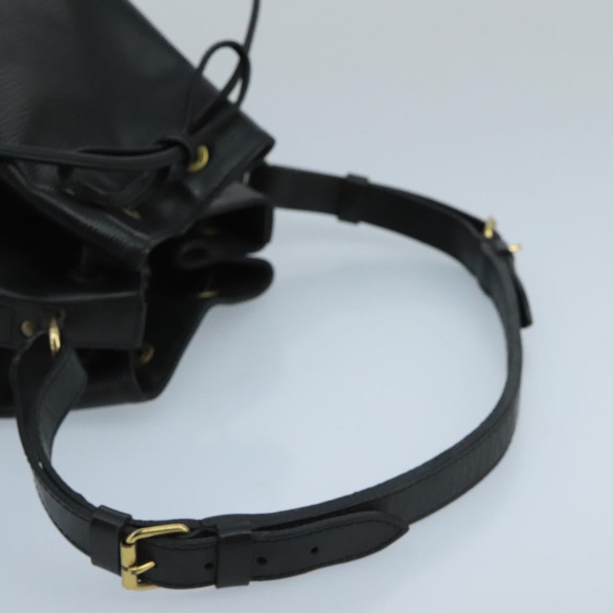 LOUIS VUITTON Epi Noe Shoulder Bag Black M44002 LV Auth 100845