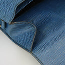 LOUIS VUITTON Epi Cartouchiere MM Shoulder Bag Blue M52245 LV Auth 100848-23