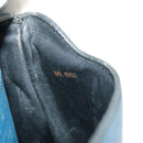 LOUIS VUITTON Epi Cartouchiere MM Shoulder Bag Blue M52245 LV Auth 100848-12