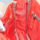 PRADA Hand Bag Nylon Yellow Auth 100865-21