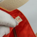 PRADA Hand Bag Nylon Yellow Auth 100865-11