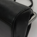 PRADA Hand Bag Leather Black Auth 100868-16