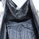 PRADA Hand Bag Leather Black Auth 100868-19