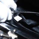 PRADA Hand Bag Leather Black Auth 100868-12